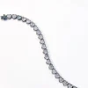 Small Heart Bracelet - Rainbow Moonstone