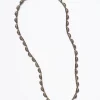 Small Scallop Rivière Necklace - Pyrite