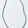 Small Tile Opera Necklace - Turquoise