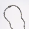 Small Tile Rivière Necklace - Labradorite