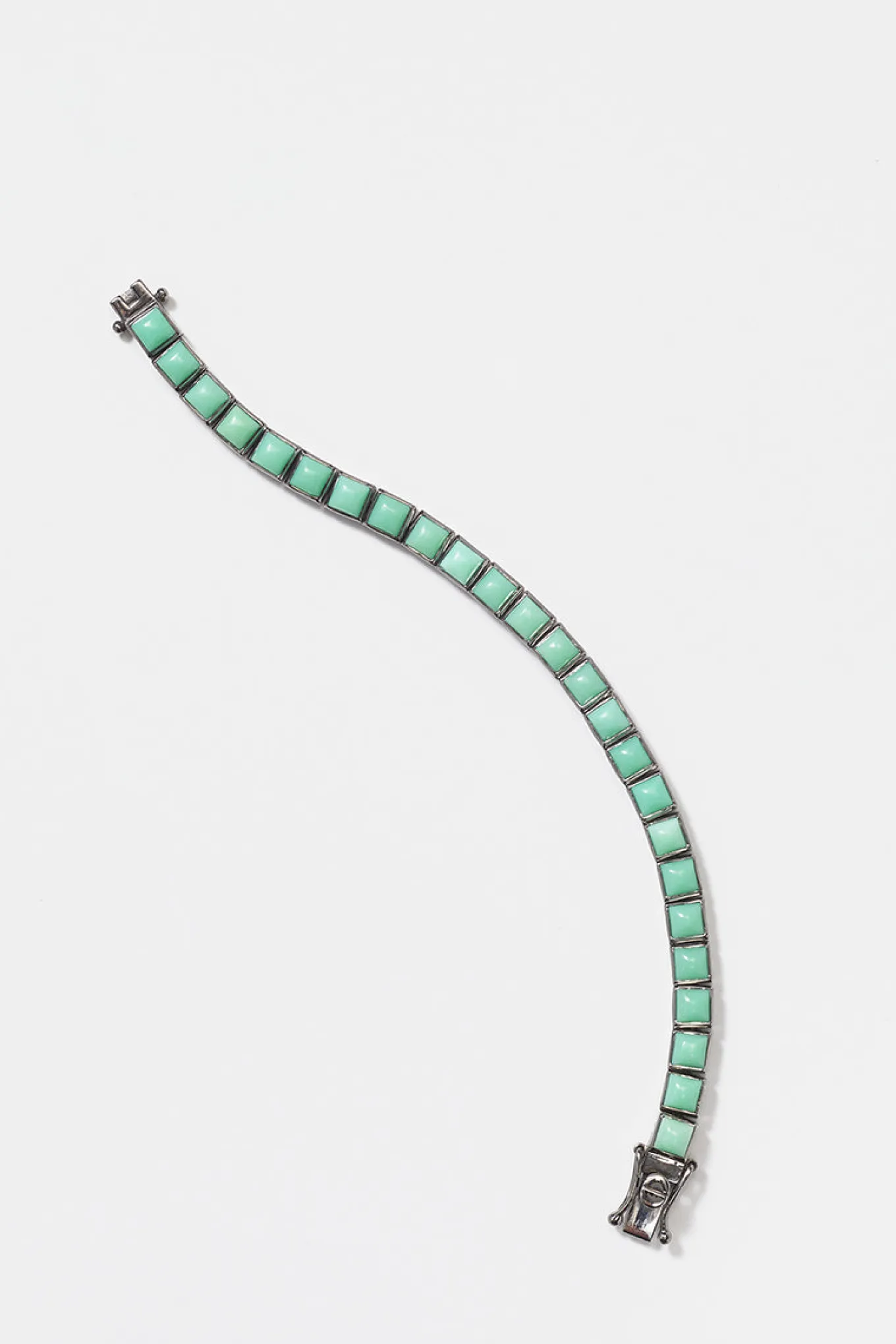 small_tile_tennis_bracele_0-5.webp Small Tile Tennis Bracelet - Chrysoprase