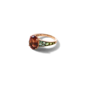 Solitaire Ring - Mozambique Tourmaline