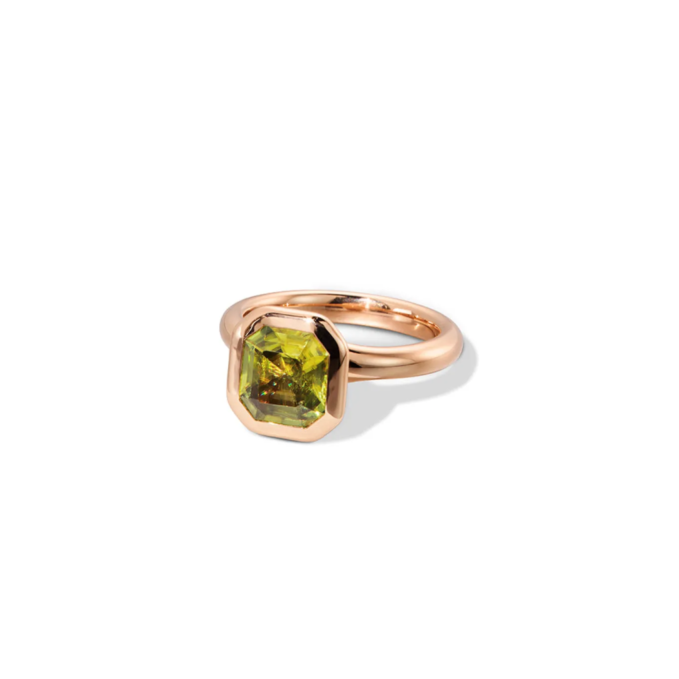 stacked_emerald_cut_solit_0.webp Stacked Emerald Cut Solitaire Ring - Sphene