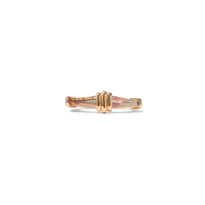 Steamer Ring - Bi-Color Tourmaline