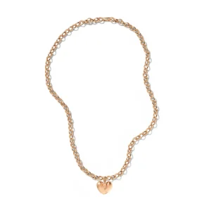 Strapped Heart Pendant - Sphene