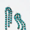 Sweep Earrings - Turquoise & Ethiopian Opal