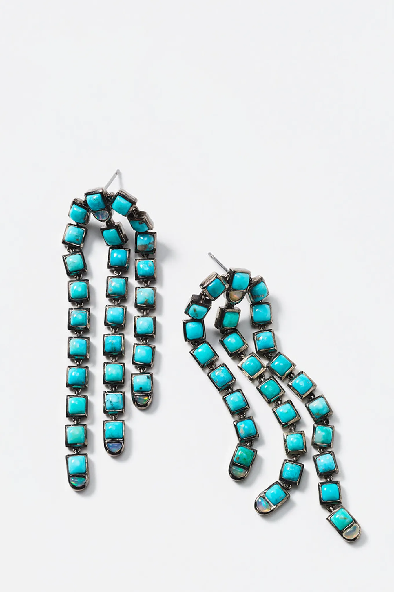 sweep_earrings__turquoise_0.webp Sweep Earrings - Turquoise & Ethiopian Opal