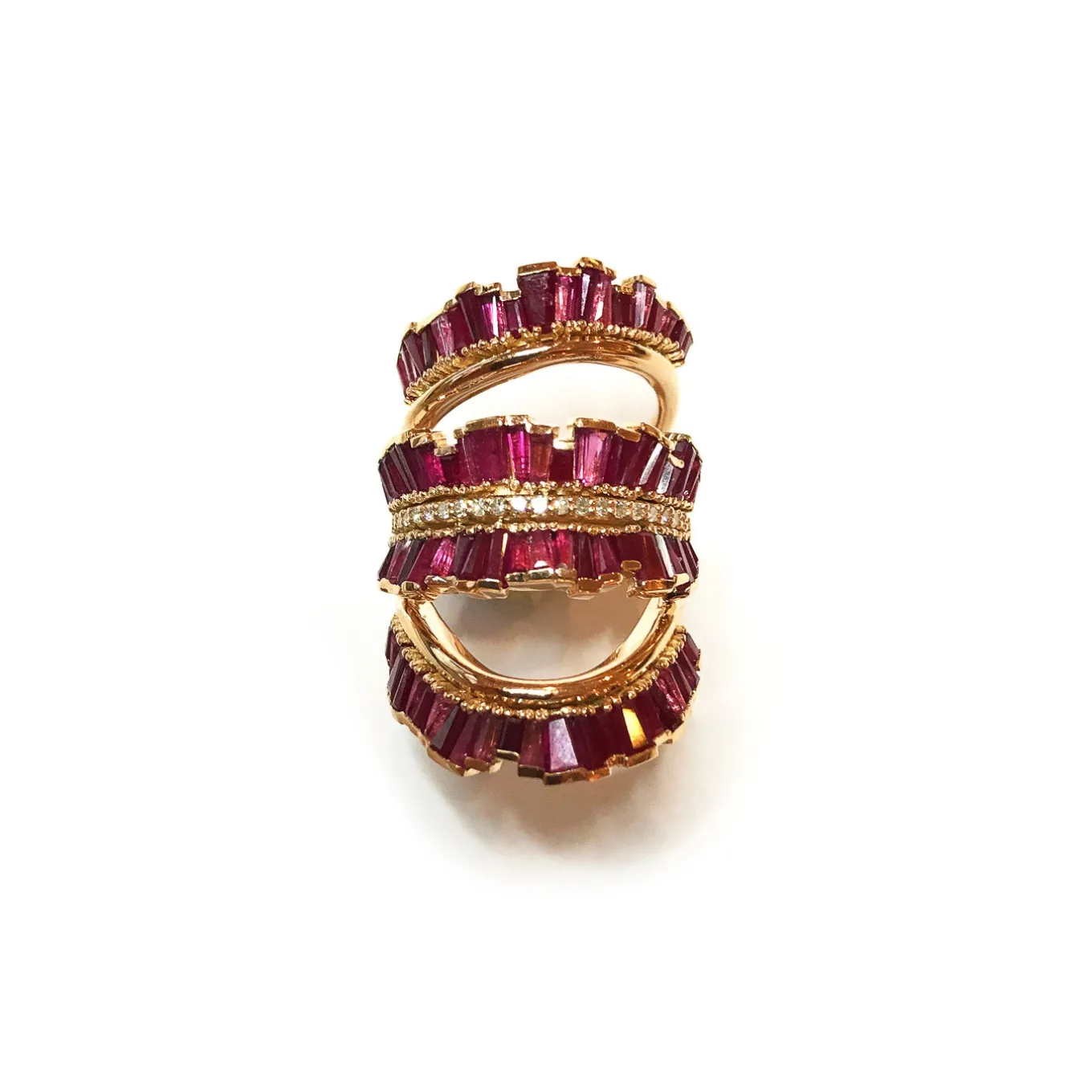 triple_ruched_ribbon_ring_0.webp Triple Ruched Ribbon Ring - Ruby