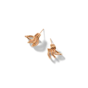 Triple Twisted Hook Hoops - 15mm