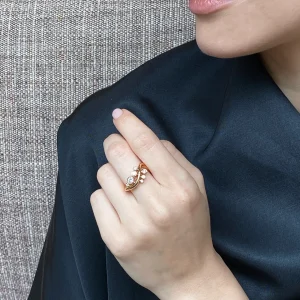 Twist & Random Dot Ring - Diamond