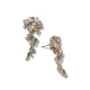Twisted Fringe Earrings - Ethiopian Opal