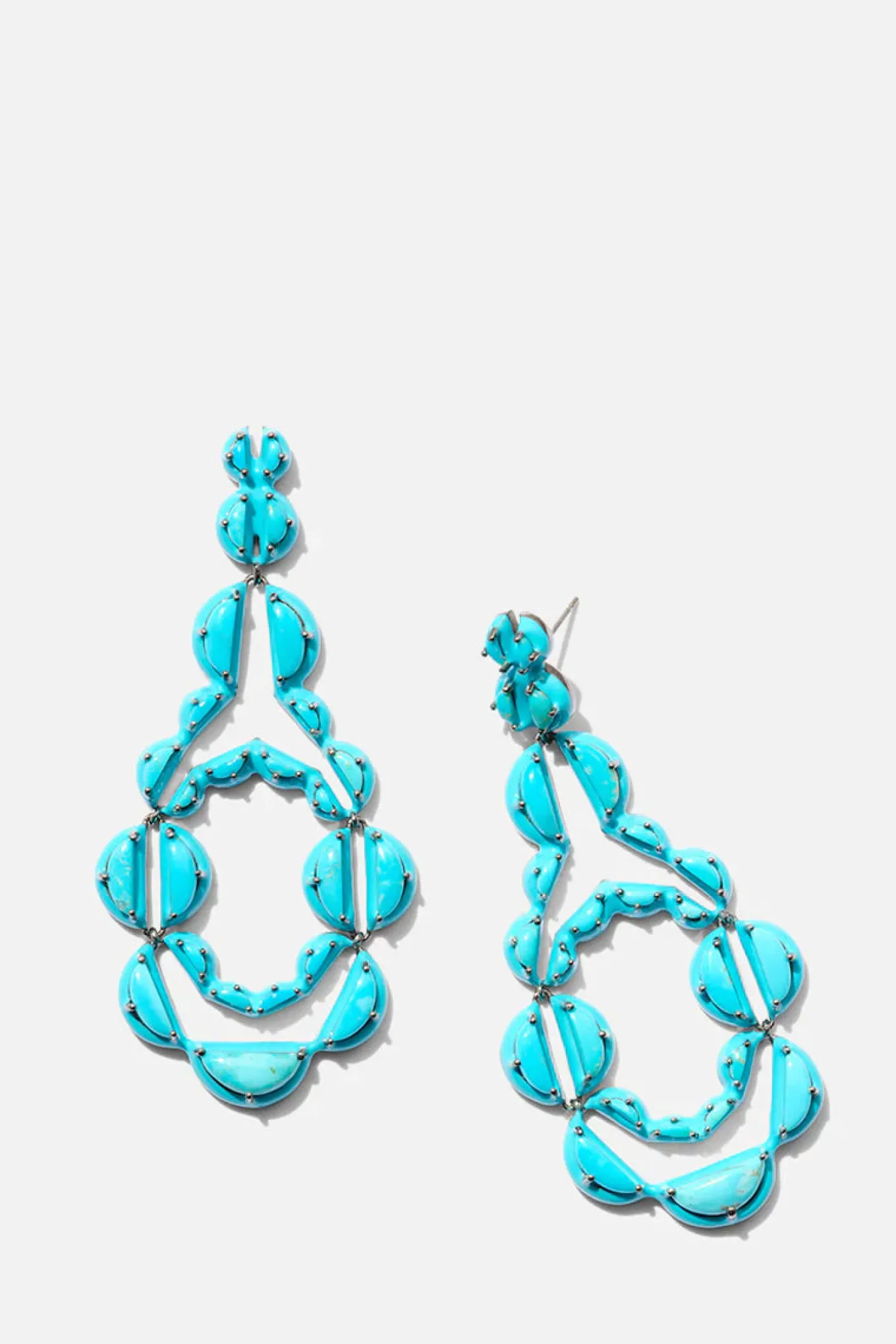 vienna_turquoise_enameled_0.webp Vienna Turquoise Enameled Earrings - Turquoise