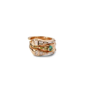 Wrap Ring - Green Tourmaline